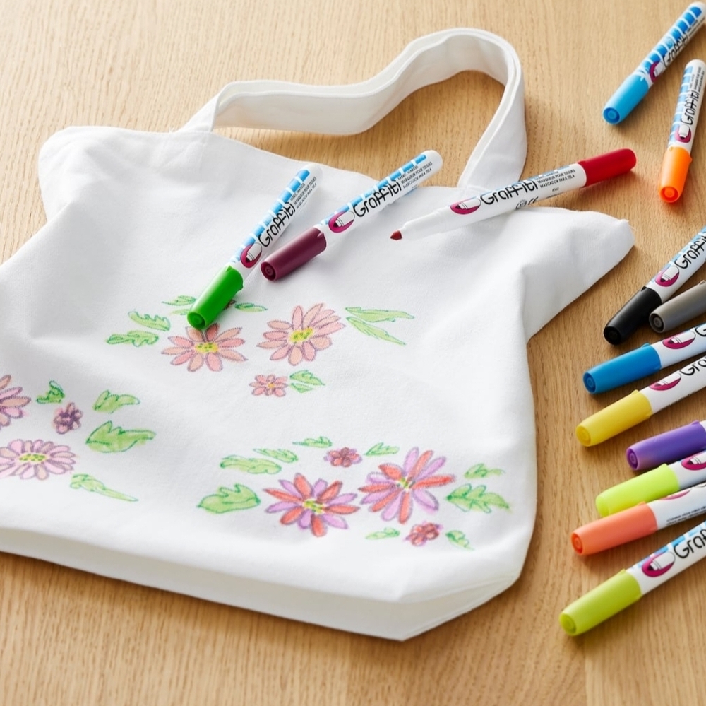 Blank Cotton White Tote Bag- Color And Design Your Own Tote Bag